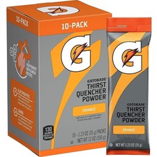 The Gatorade Gatorade Thirst Quencher Powder 1 23oz Packets Makes 20 ounces...