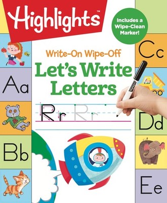 Write-On Wipe-Off Let's Write Letters: Handwriting Practice for Kids Learnin...