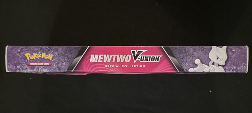 Juego de cartas coleccionables especiales The Pokémon Mewtwo V-Union caja... sellado de fábrica - Imagen 5 de 8
