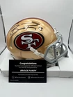Brock Purdy Signed San Francisco 49ers Speed Mini Helmet Fanatics Authentic COA