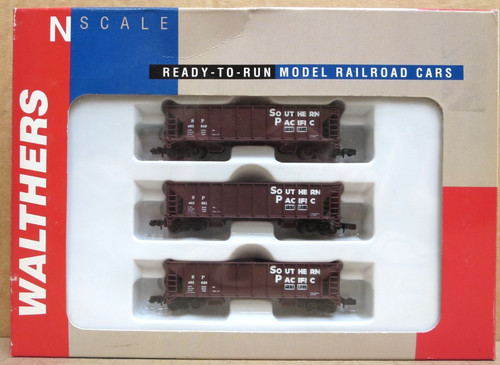 Tolva de lastre Walthers 932-38709 Southern Pacific paquete de 3 sin usar, en caja escala N | Condition: New