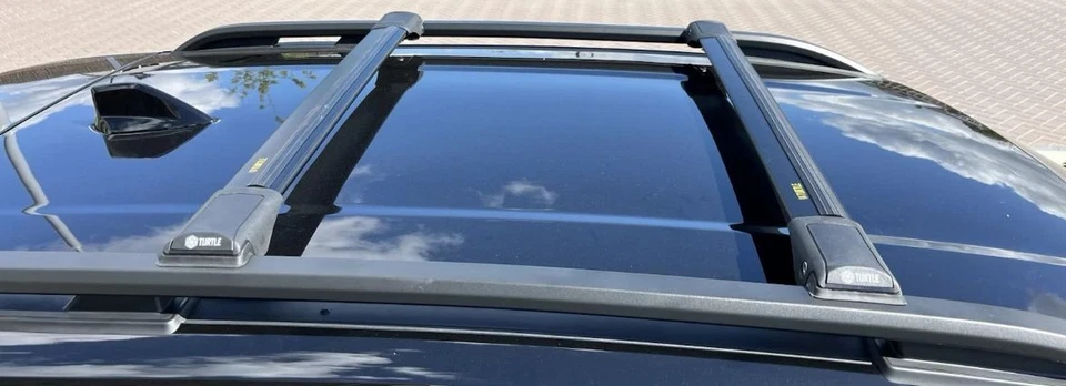 Jeep Avenger 4xe 2024–2025 Barre Portatutto Tetto Cross Bars Nero Alluminio 2 Pe - Image 4 of 4