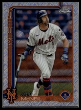 2025 Topps Chrome Logofractor Edition #167 Jeff McNeil