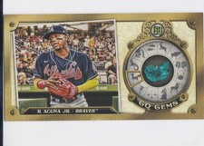 ROLAND ACUNA JR. Atlanta Braves Baseball TOPPS GYPSY QUEEN GQ GEMS INSERT CARD