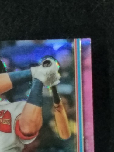2019 Topps Chrome 2015 Bowman Draft Austin Riley Pink Refractor RC - 3 Card Lot. - Picture 10 of 21