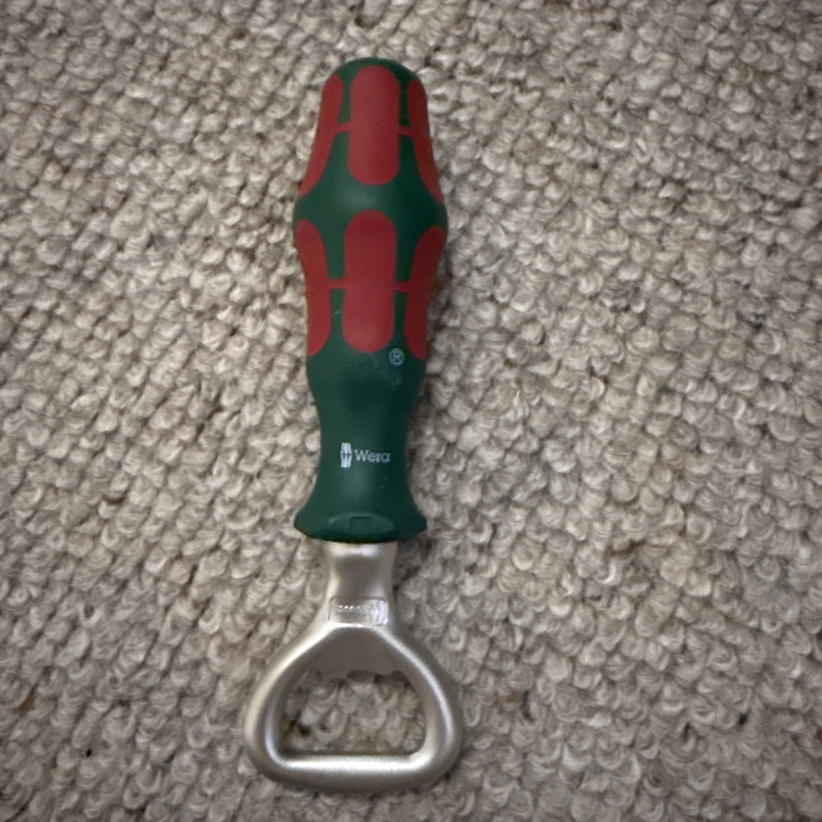 WERA Kratform Destornillador VERDE OSCURO NAVIDAD Bebida Cerveza Abridor de Botellas Mango