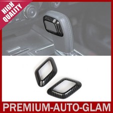 Gear Shift Level Knob Trim Cover Decoration for Ford F150 2015-2019 Carbon Fiber