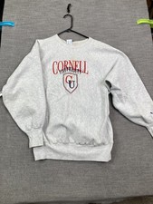 Vintage 90s Champion Reverse Weave Cornell University Sweatshirt XL USA Made