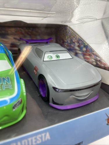 Super Rare Pull Back Cars Disney Bobby Roadtesta & Trainee #012 Brand New - Picture 9 of 13