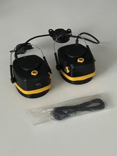 Bluetooth Wireless ear protection clips on safety helmet