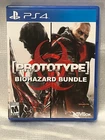 Prototype Biohazard Bundle PlayStation 4 PS4 Good Shape Free Ship USA
