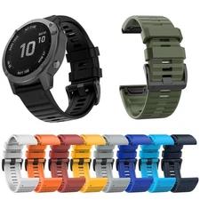 For Garmin Fenix 6X Fenix 5X Fenix 3 HR D2 Silicone Wristband Watch Band Strap