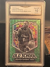 2019-20 Panini Mosaic Anfernee Penny Hardaway Old School Green Prizm GMA 10