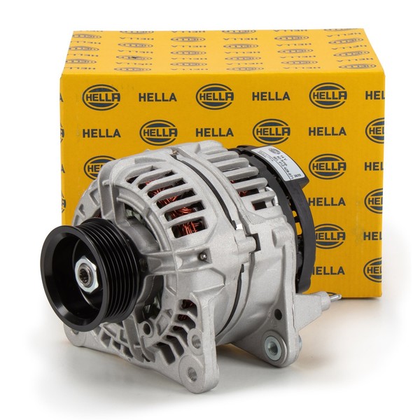 Hella Lichtmaschine 14V 90A FüR Vw Transporter T4 Lt 28-35/28-46 2 2.5 Tdi-image