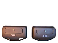 COPPIA BAULETTI LATERALI FACO PER PIAGGIO SI IN METALLO CON SERRATURA