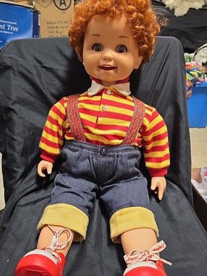 1986 Playmates Corky Talking Doll Original Outfit No Hat Sound