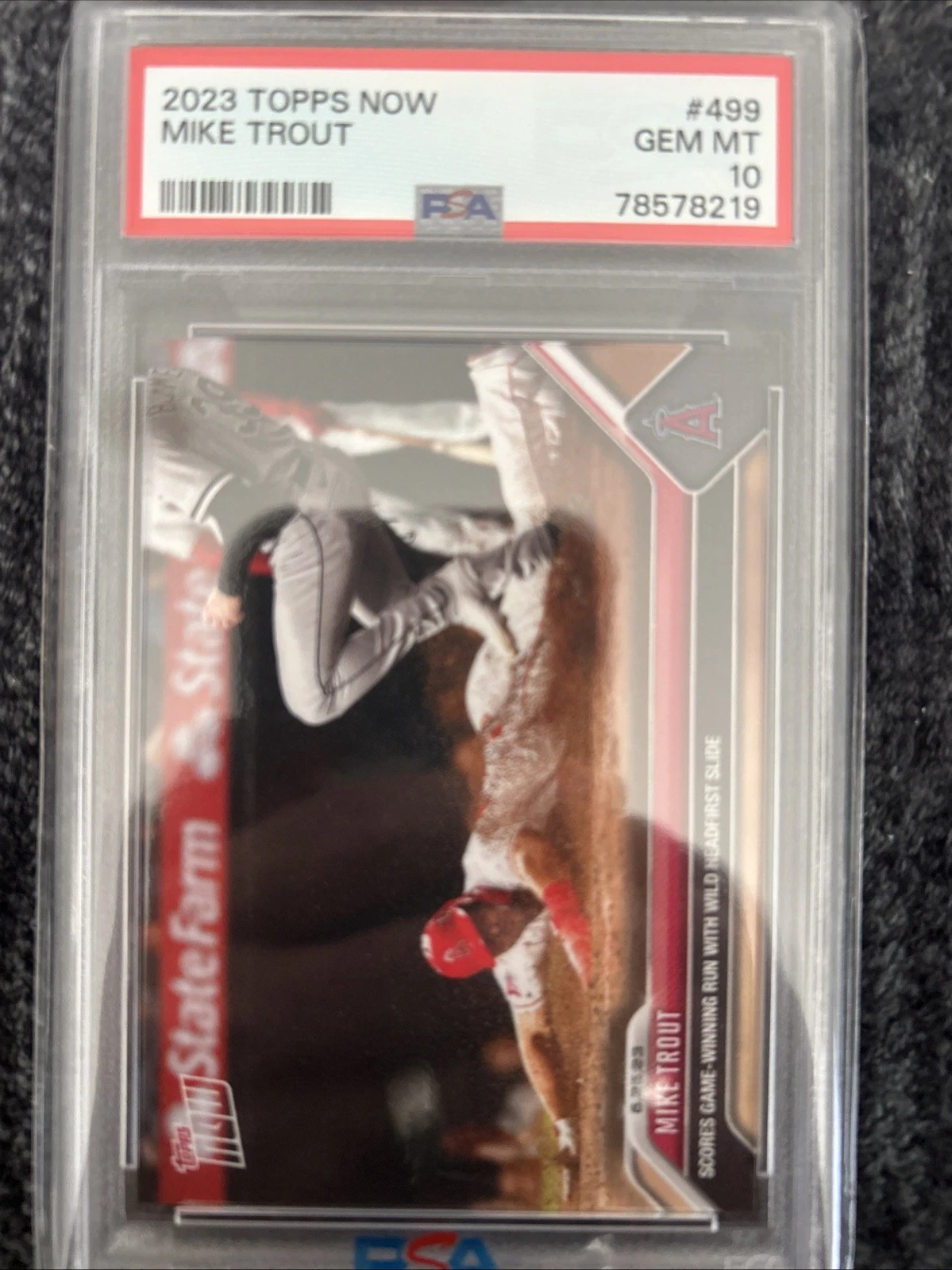 Deal for 2023 Topps Now Mike Trout #499 PSA 10 GEM MT