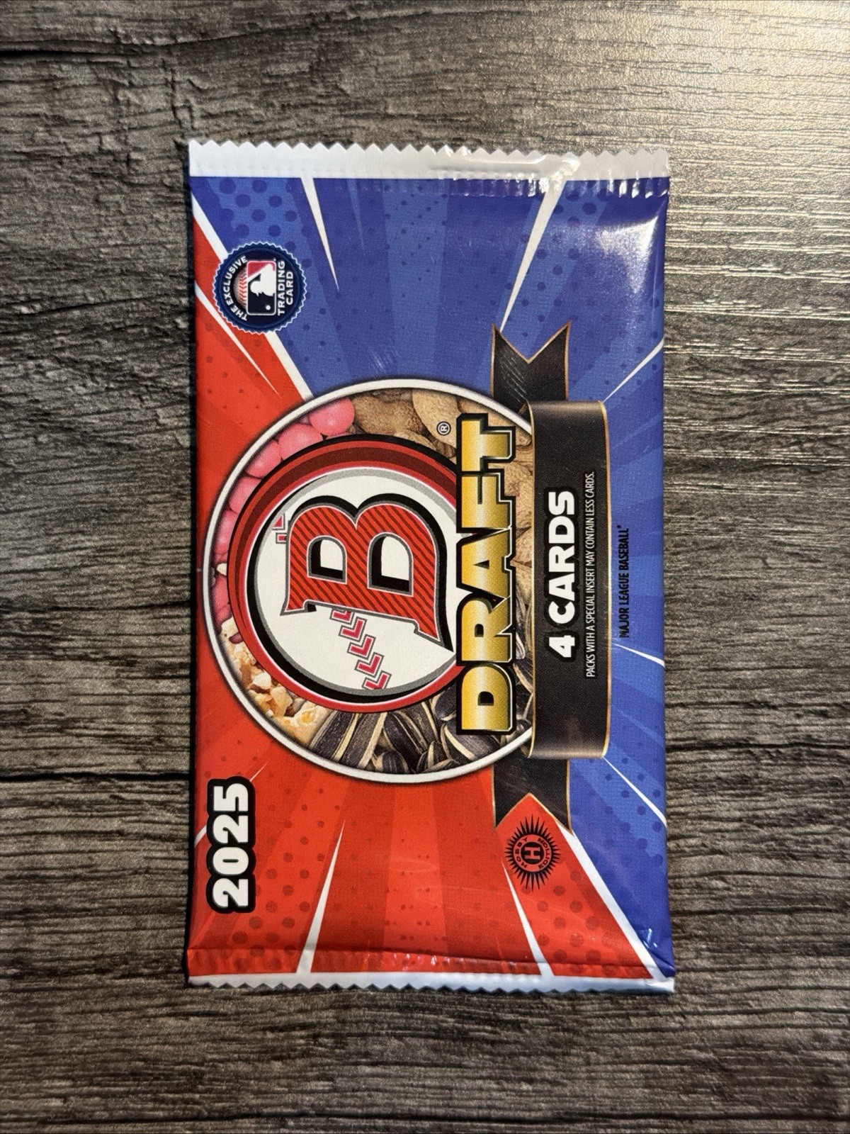 2025 Bowman Draft Baseball Factory Sealed Snack Pack