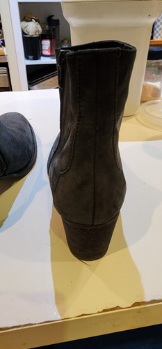 Maya Mcqueen Blue Grey Colour Suede Ankle Boots 9.5 - Picture 19 of 20