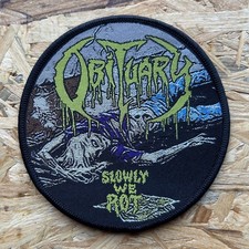 Obituary Patch Aufnäher Slowly We Rot Cause ...
