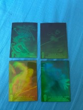 1994 first edition Spider-Man holo cards. Kept in sleeves, all 4.