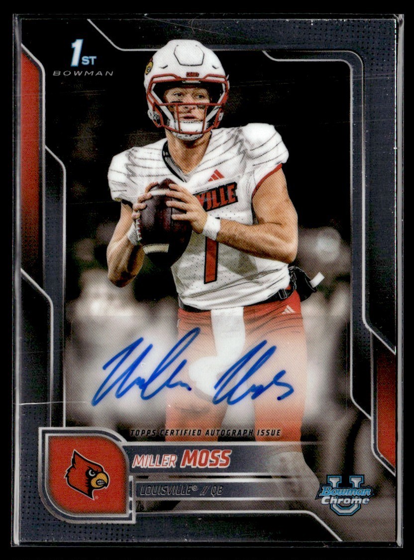 2025 Bowman University Chrome Prospect Autographs Miller Moss Auto #BCA-MMO