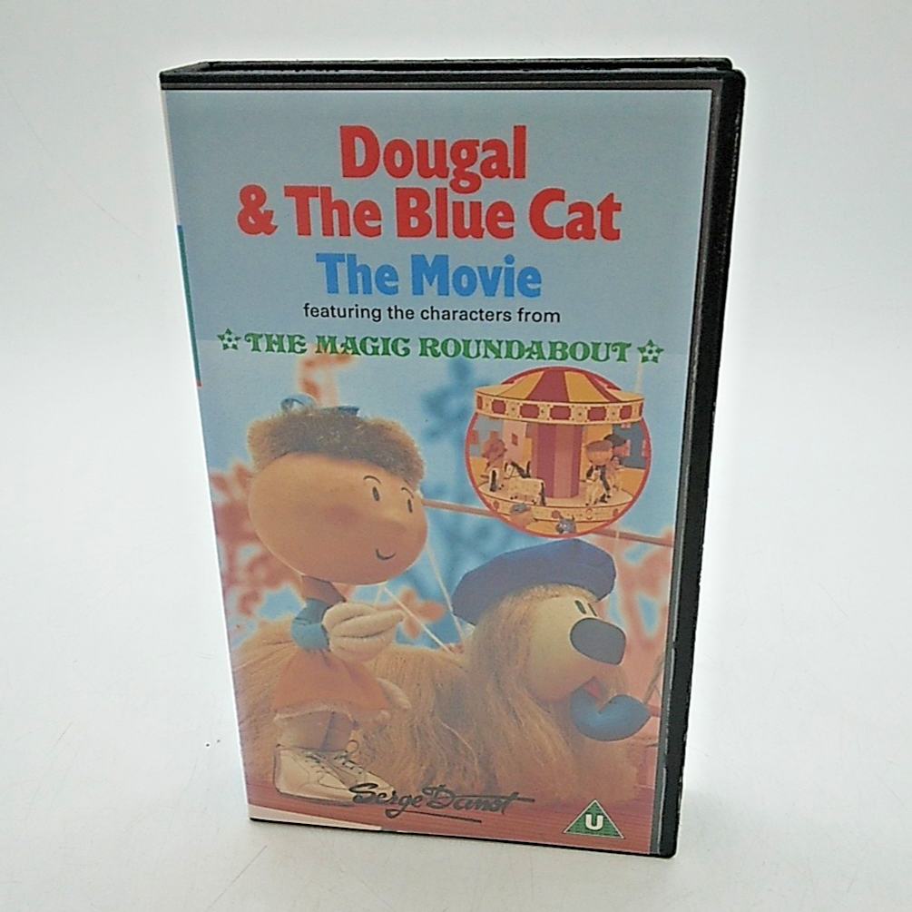The Magic Roundabout: Dougal & The Blue Cat The Movie, VHS Video 1989, Channel 5