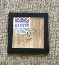 Drew Eubanks Sacramento Kings Signed/Framed Floorboard Autograph COA