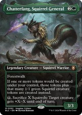 Chatterfang, Squirrel General (Borderless) - Normal NM MTG Commander: Bloombu...