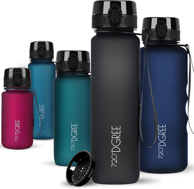 720°DGREE Trinkflasche  Uberbottle  +Sieb - 350Ml, 500Ml, 650Ml, 1000Ml, 1,5L, 2
