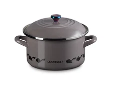 Le Creuset Pokemon Collection Pikachu Casserole Gray Enamel on steel 20cm New