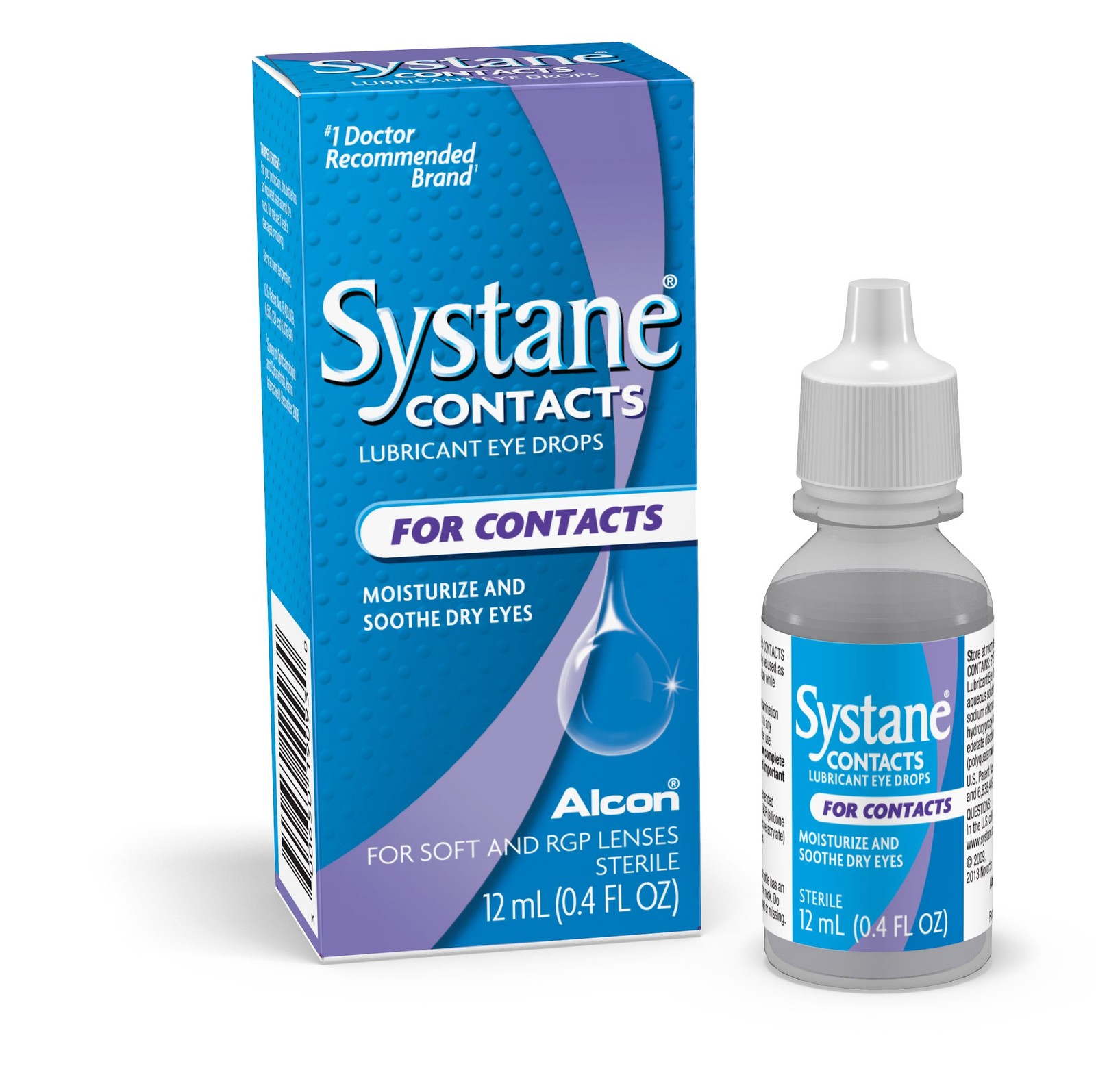 Systane Contacts Soothing Drops-0.405 oz, 12mL 0.4 Fl Oz (Pa