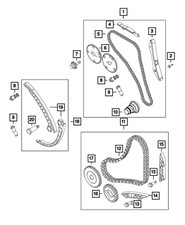 Genuine Mopar Timing Chain Guide Secondary 68...