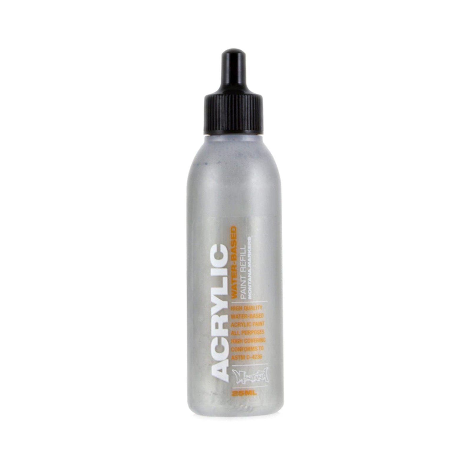 Montana Cans Acrylic Marker Ink Refills, 25ml Bottle, Iron Curtain (MR25IC)