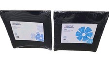 Creative Memories 8x8 Lot of 2 Black Refill Pages ea 12 pages and protectors