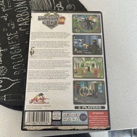 Virtua Cop 2 (Sega Saturn) CASE & ARTWORK ONLY - NO GAME DISC OR MANUAL