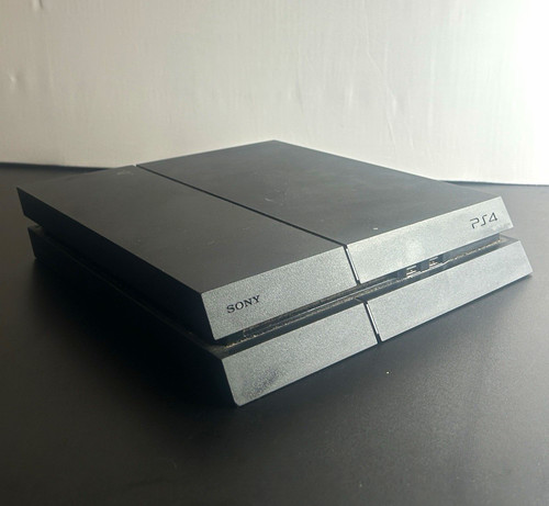 Sony PlayStation 4 PS4 Black Home Console only - For Parts - Turns On Then Off