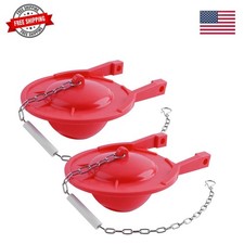 2 Pack Large 3-Inch Toilet Flapper Replacement Compatible with TOTO flapper M...