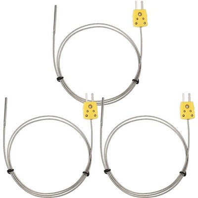 Yunsailing Type K Thermocouple Probe Tl1004 K Sensor Probes multicolor 