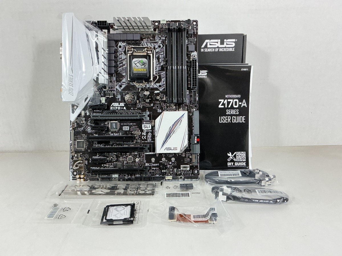 ASUS Z170-A ATX LGA 1151 DDR4 HDMI DP DVI USB 3.1 (Z170-A) | eBay