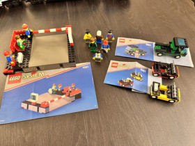 LEGO Lot 4561 Train Railway Express Electric Set 9V Figures Power + Extra Tracks