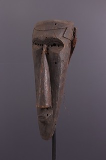 Masque Kuba ART AFRICAIN TRIBAL PREMIER PRIMITIF no reserve