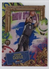 2024-25 Topps Finest Showstoppers Blue Refractor /150 Stephon Castle #S-25 1oj6