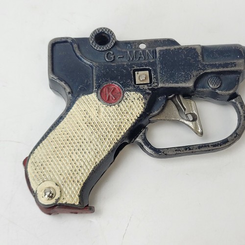 ANTIQUE KILGORE "G- MAN" CAST IRON CAP GUN 1935 * 1 Star G6.1.1 - Picture 9 of 11