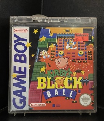 Gameboy Classic Spiel Kirby s Block Ball OVP EUR PAL Nintendo Top Zustand CIB