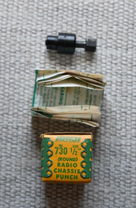 Greenlee 1/2" hole punch