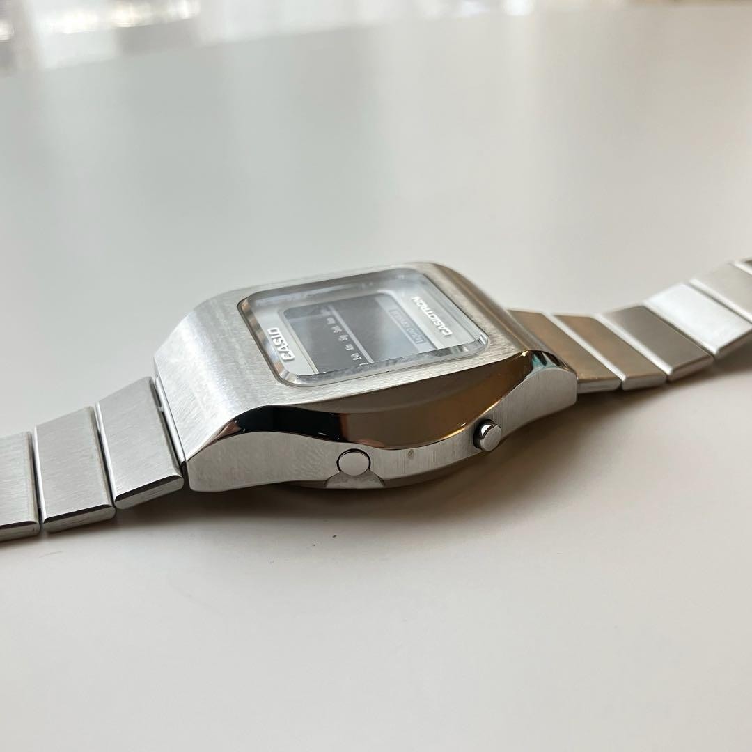 CASIO TRN-110 Casiotron Retro Digital Watch Stainless