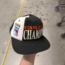 VTG New York Rangers 1994 Stanley Cup Champs Starter Snapback Hat