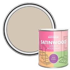Image of Rust-Oleum Satinwood Interior Wood Paint 750ml Various Colours