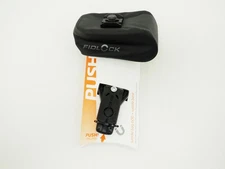 NEW! Fidlock Push Saddle Bag 600 Magnetic-Mechanical Mounting System Black 600ml